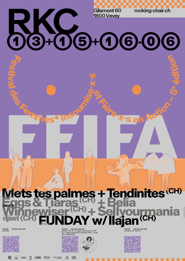 FFIFA – Mets tes palmes + Tendinites (CH) - Rocking Chair Vevey